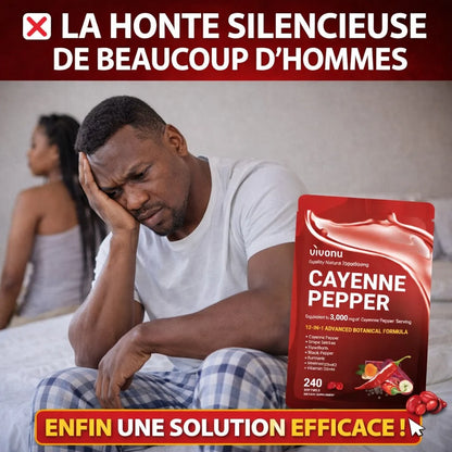 Cayenne Pepper Dietary Supplement Capsules